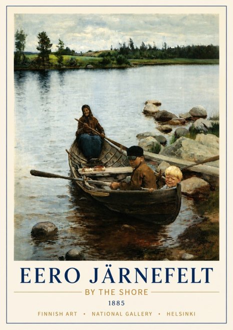 Eero Järnefelt By the Shore No4 - Póster