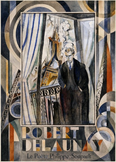 Robert Delaunay Le Poète Philippe Soupault No4 - Póster