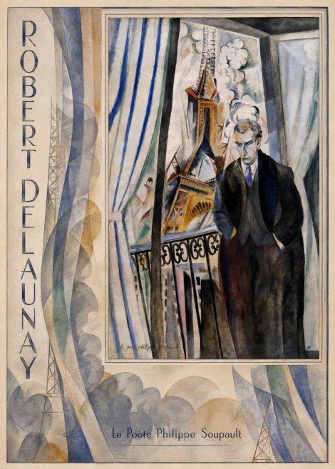 Robert Delaunay Le Poète Philippe Soupault No6 - Póster