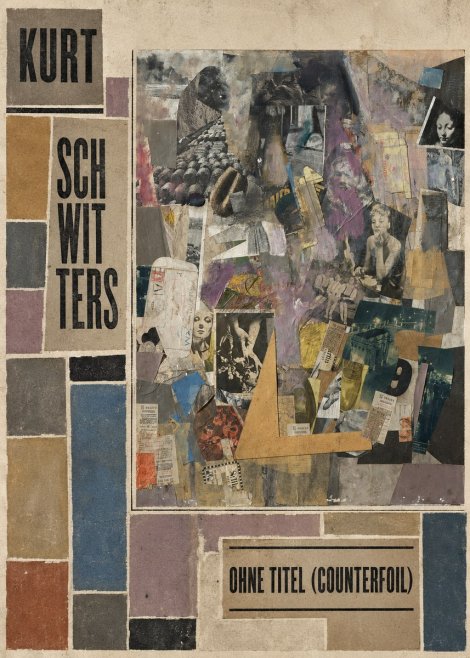 Kurt Schwitters Ohne Titel (Counterfoil) No5 - Póster