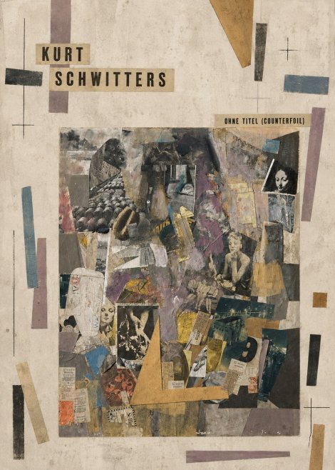 Kurt Schwitters Ohne Titel (Counterfoil) No6 - Póster