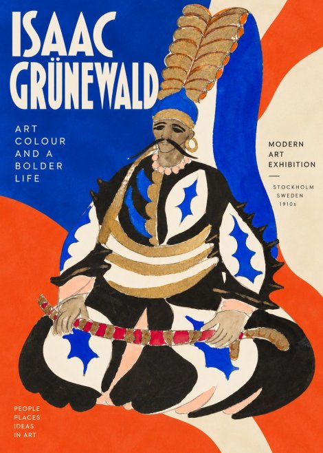 Isaac Grünewald Figure in Oriental Costume No2 - Póster