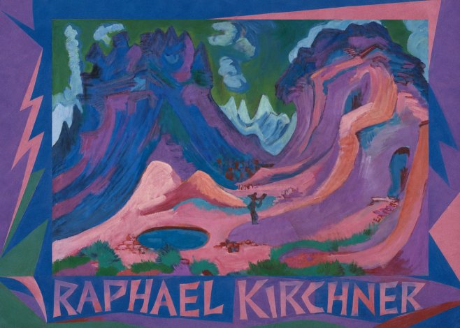 Raphael Kirchner Mountain Landscape II No1 - Póster
