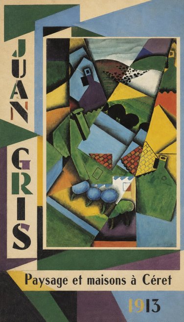 Juan Gris Paysage Et Maisons À Céret No2 - Póster