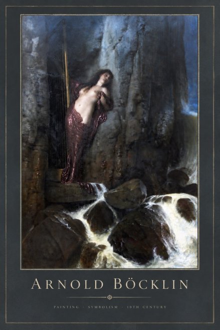 Arnold Böcklin The Spring No5 - Póster