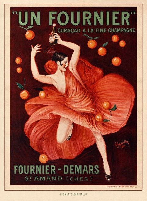 Leonetto Cappiello Un Fournier No5 - Póster