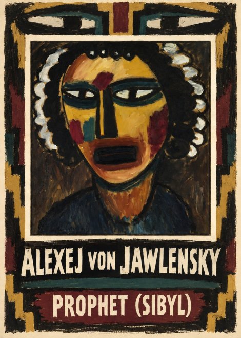 Alexej von Jawlensky Prophet (Sibil) No4 - Póster