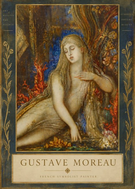 Gustave Moreau Galatea II No5 - Póster