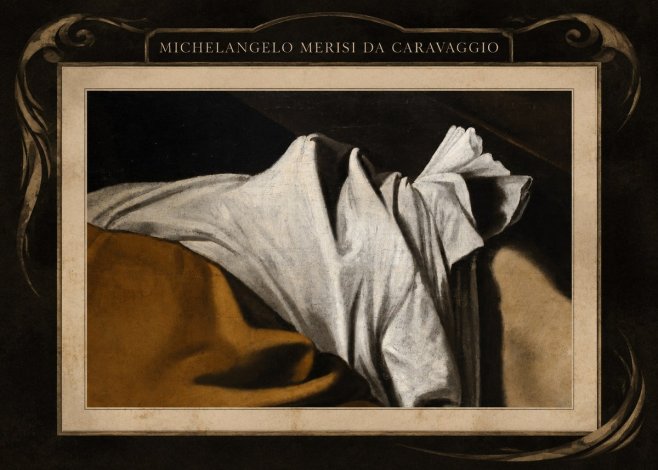 Michelangelo Merisi da Caravaggio Drapery Study No4 - Póster