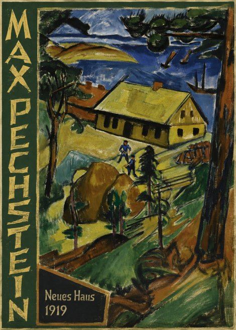 Max Pechstein Neues Haus No2 - Póster