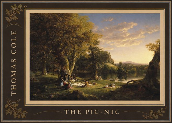 Thomas Cole The Pic-nic II No2 - Póster