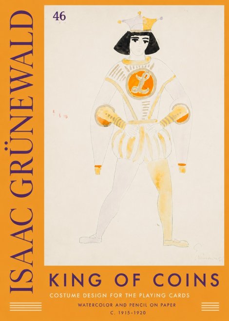 Isaac Grünewald King of Coins No2 - Póster
