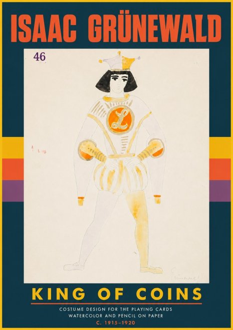 Isaac Grünewald King of Coins No4 - Póster