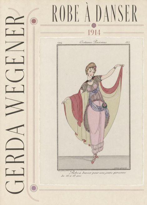 Gerda Wegener Robe À Danser No3 - Póster