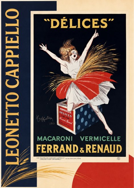Leonetto Cappiello Délices II No3 - Póster