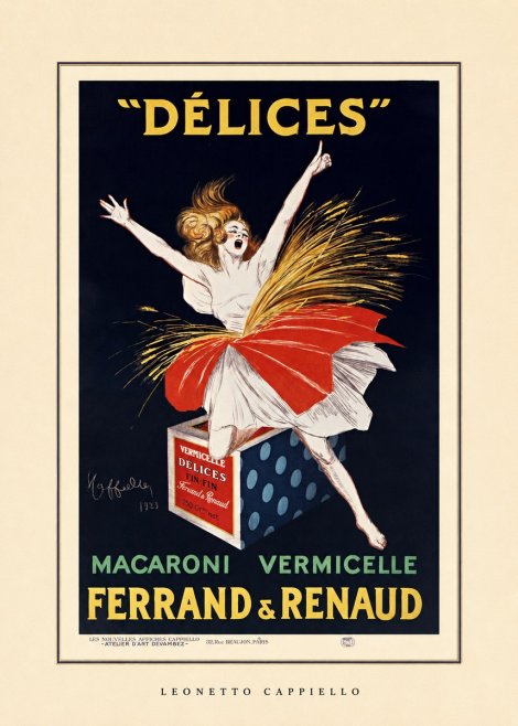 Leonetto Cappiello Délices II No4 - Póster