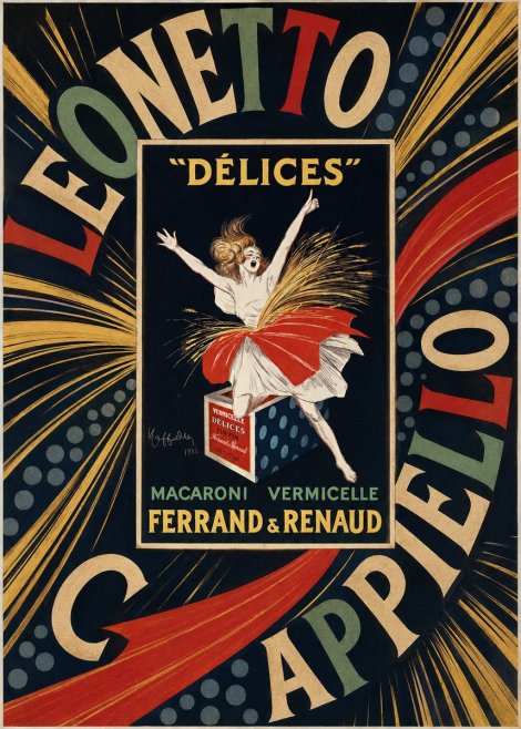Leonetto Cappiello Délices II No5 - Póster