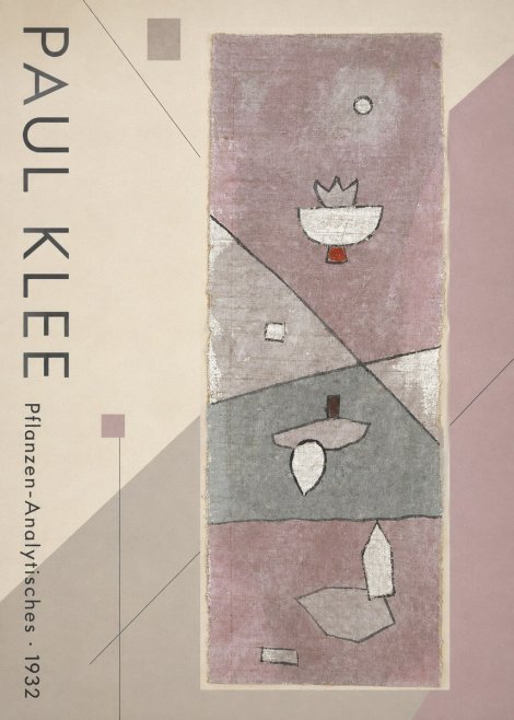 Paul Klee Pflanzen-analytisches No2 - Póster