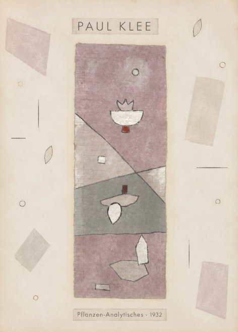 Paul Klee Pflanzen-analytisches No3 - Póster