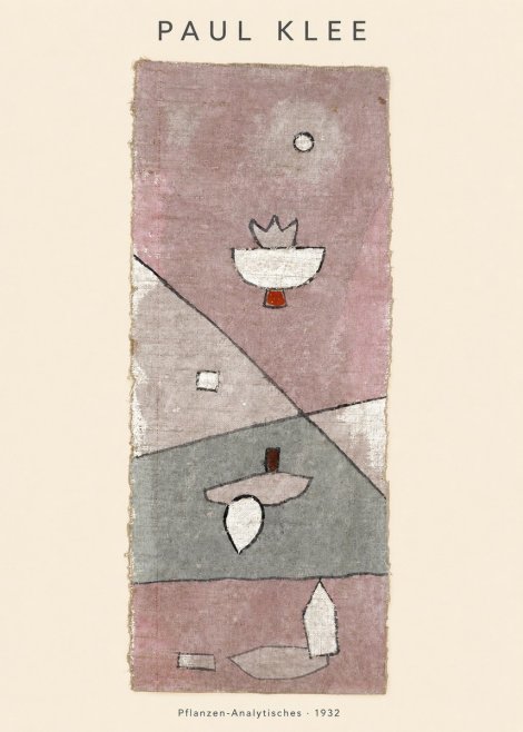 Paul Klee Pflanzen-analytisches No5 - Póster