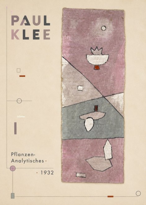 Paul Klee Pflanzen-analytisches No6 - Póster