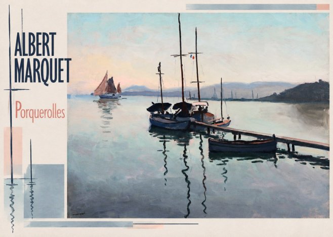 Albert Marquet Porquerolles No2 - Póster