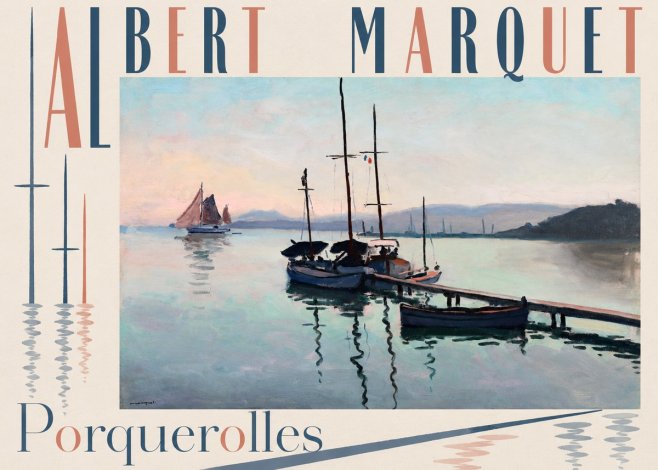Albert Marquet Porquerolles No5 - Póster