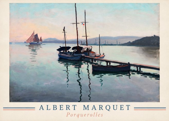 Albert Marquet Porquerolles No6 - Póster
