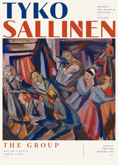 Tyko Sallinen The Group No6 - Póster