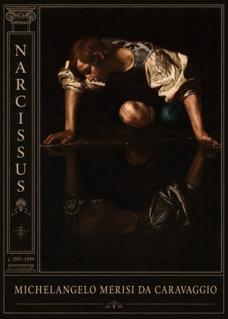 Michelangelo Merisi da Caravaggio Narcissus II No4 - Póster