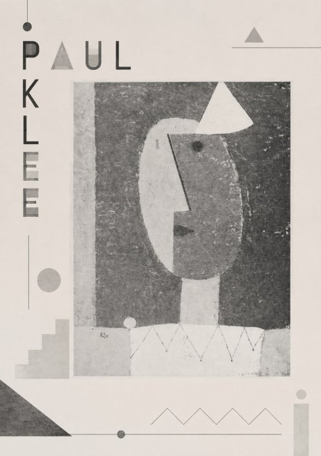 Paul Klee The Clown No4 - Póster