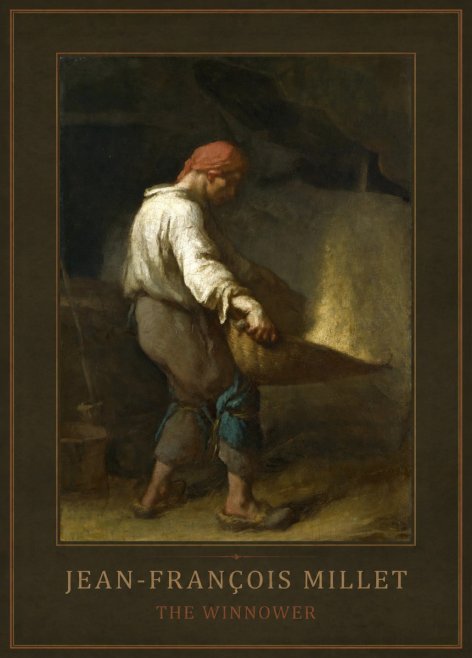 Jean-François Millet The Winnower No1 - Póster