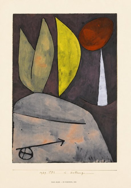 Paul Klee In Position No6 - Póster