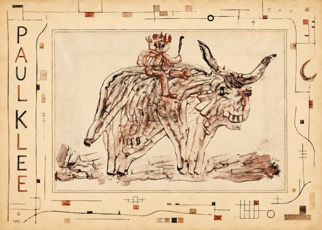 Paul Klee Bear Rider No3 - Póster