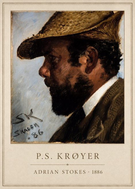 P.S. Krøyer Adrian Stokes No6 - Póster