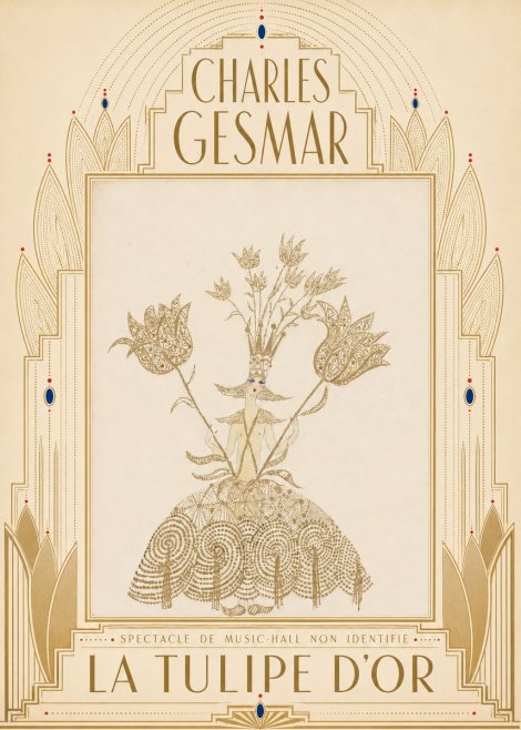 Charles Gesmar La Tulipe D'or No5 - Póster