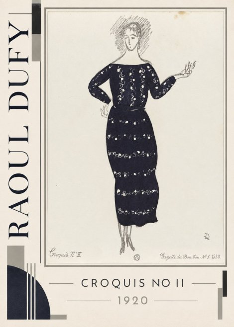 Raoul Dufy Croquis N° Ii No2 - Póster
