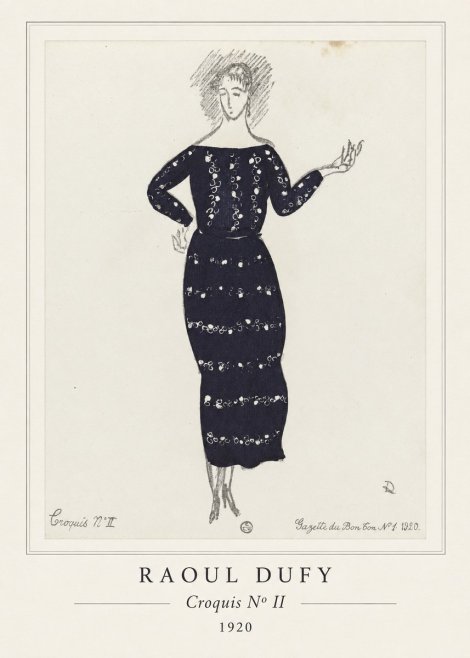 Raoul Dufy Croquis N° Ii No4 - Póster