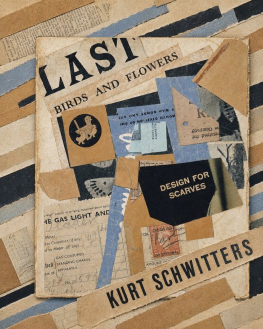 Kurt Schwitters Last Birds and Flowers No6 - Póster