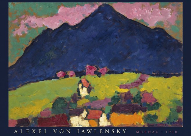 Alexej von Jawlensky Murnau No6 - Póster