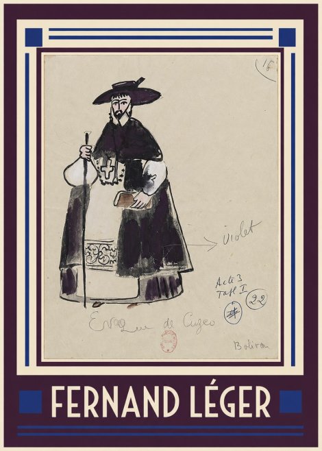 Fernand Léger Evêque De Cuzco No1 - Póster