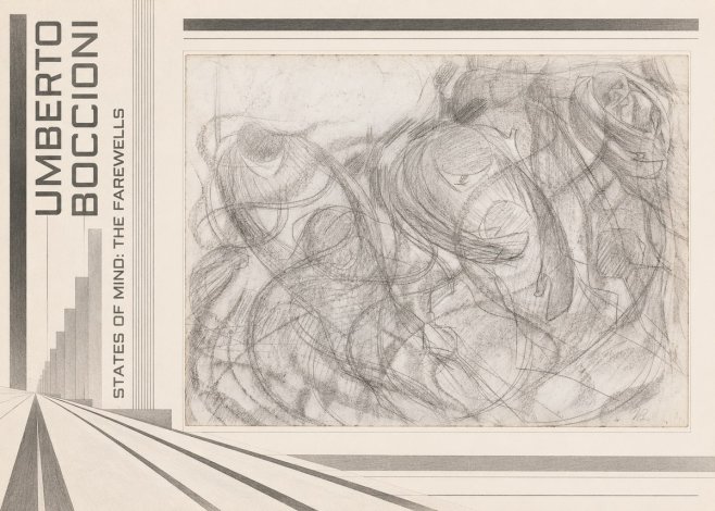Umberto Boccioni States of Mind: the Farewells No6 - Póster