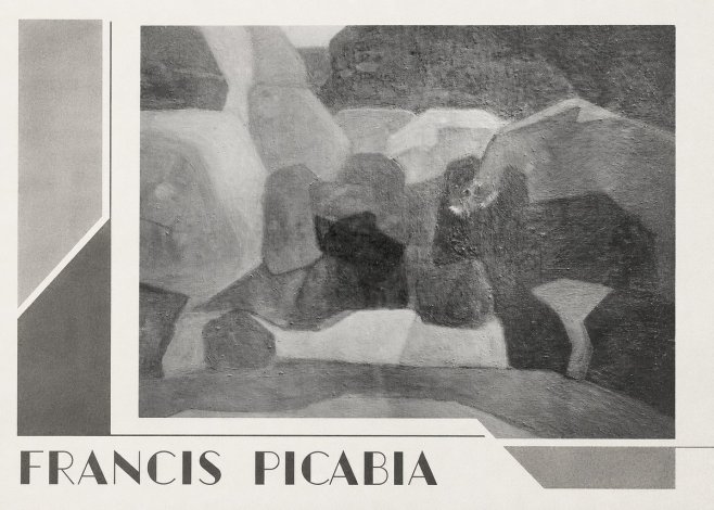 Francis Picabia Geometric Forms No3 - Póster