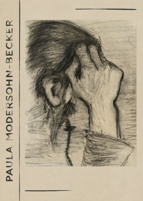 Paula Modersohn-Becker Head of a Girl with Rosary No2 - Póster