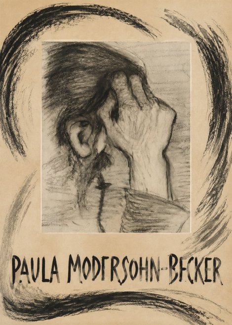 Paula Modersohn-Becker Head of a Girl with Rosary No6 - Póster
