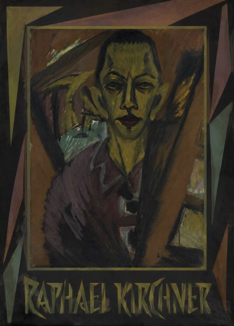 Raphael Kirchner Self-portrait No1 - Póster