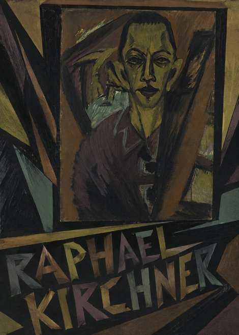 Raphael Kirchner Self-portrait No4 - Póster