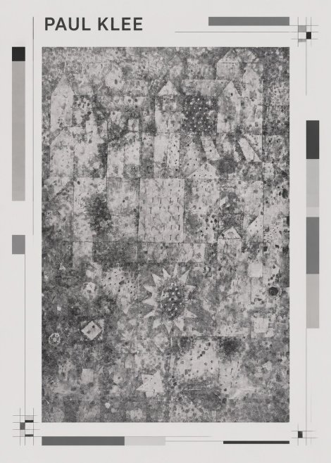 Paul Klee Town and Country No1 - Póster