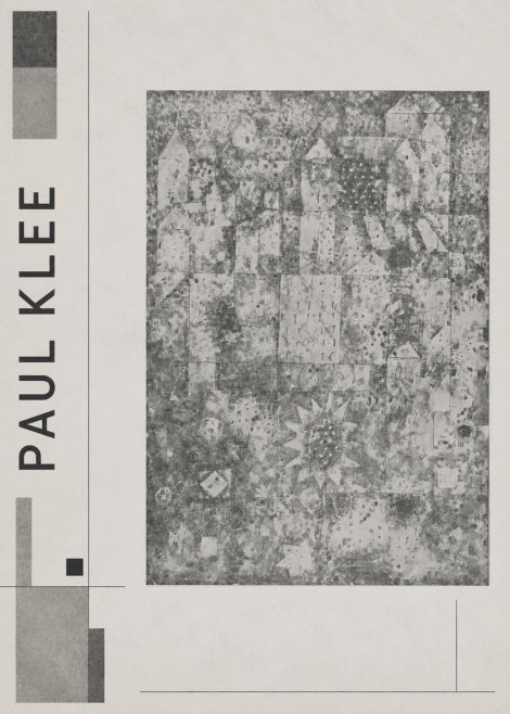 Paul Klee Town and Country No2 - Póster