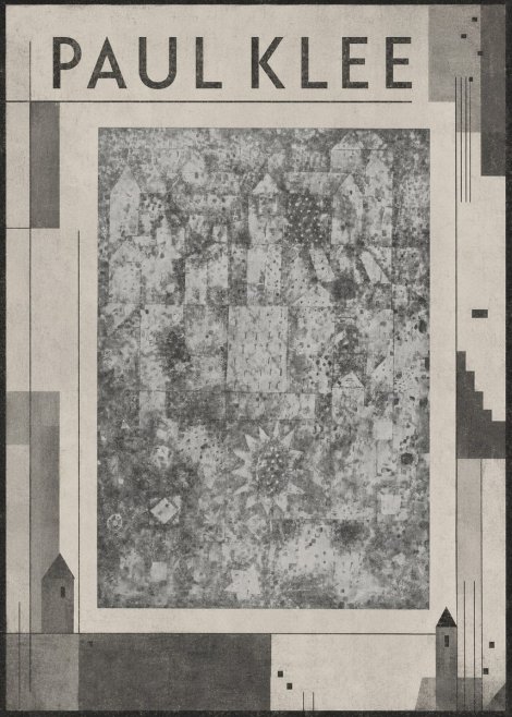 Paul Klee Town and Country No6 - Póster